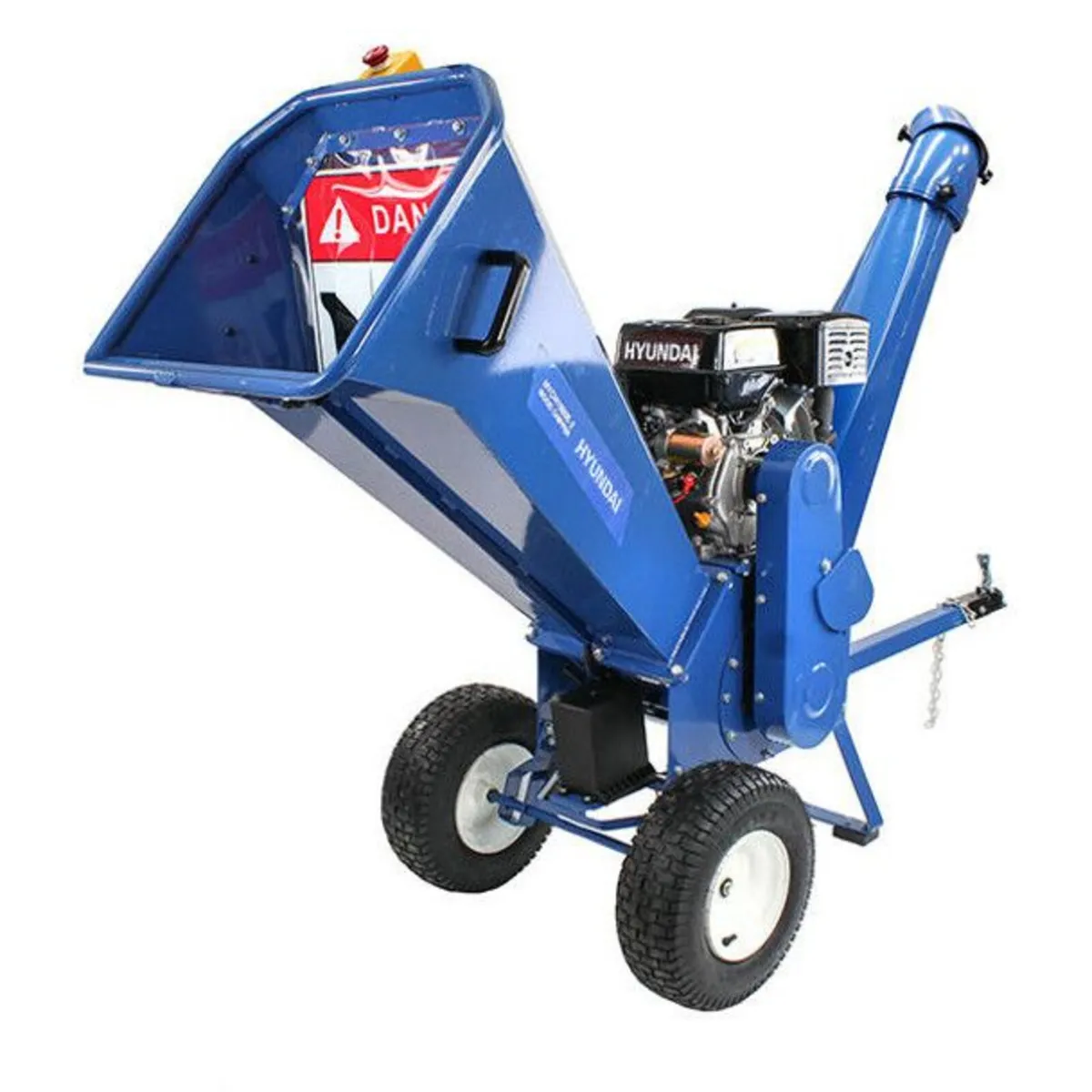 Hyundai 420cc 100mm Petrol Wood Chipper Shredder