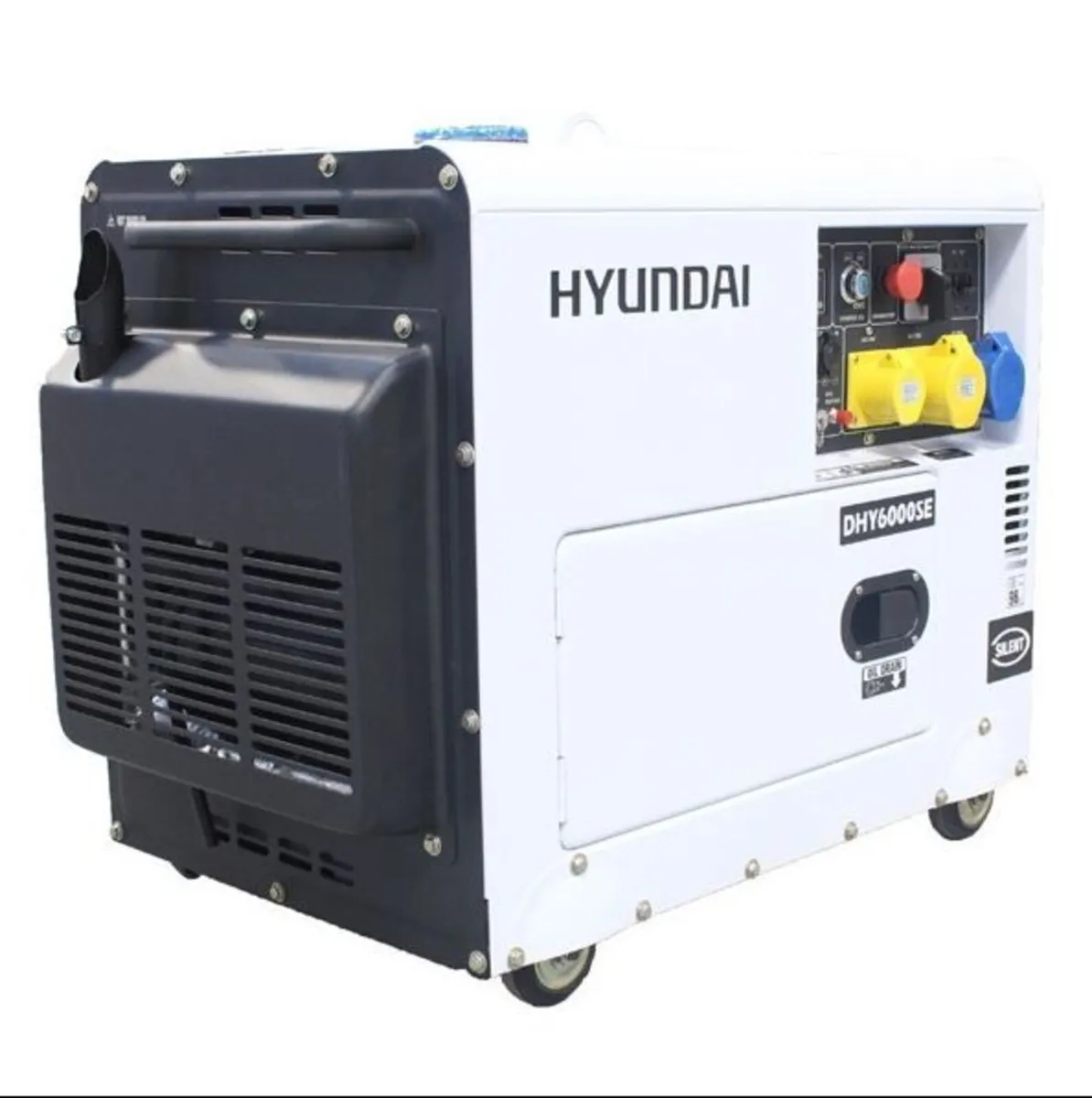 Hyundai DHY6000SE 5.2kW Standby Diesel Generator - Image 1