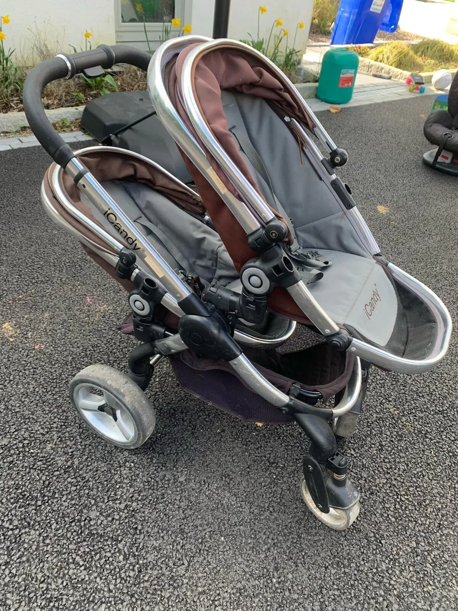 Icandy double buggy done deal best sale