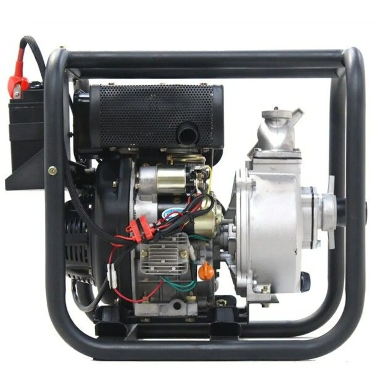 Hyundai 50mm Electric Start Diesel Water Pump - Image 4