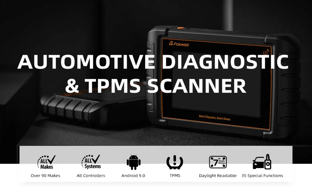 Foxwell I70TS Automotive Diagnostic & TPMS Scanner - Image 2