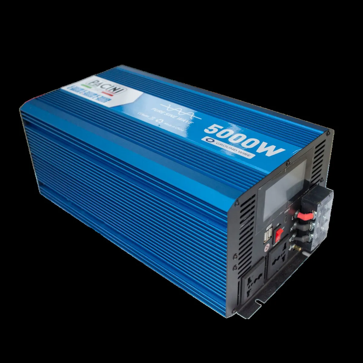 Pure Sine Wave Power Inverter 5000W 12v - 230v