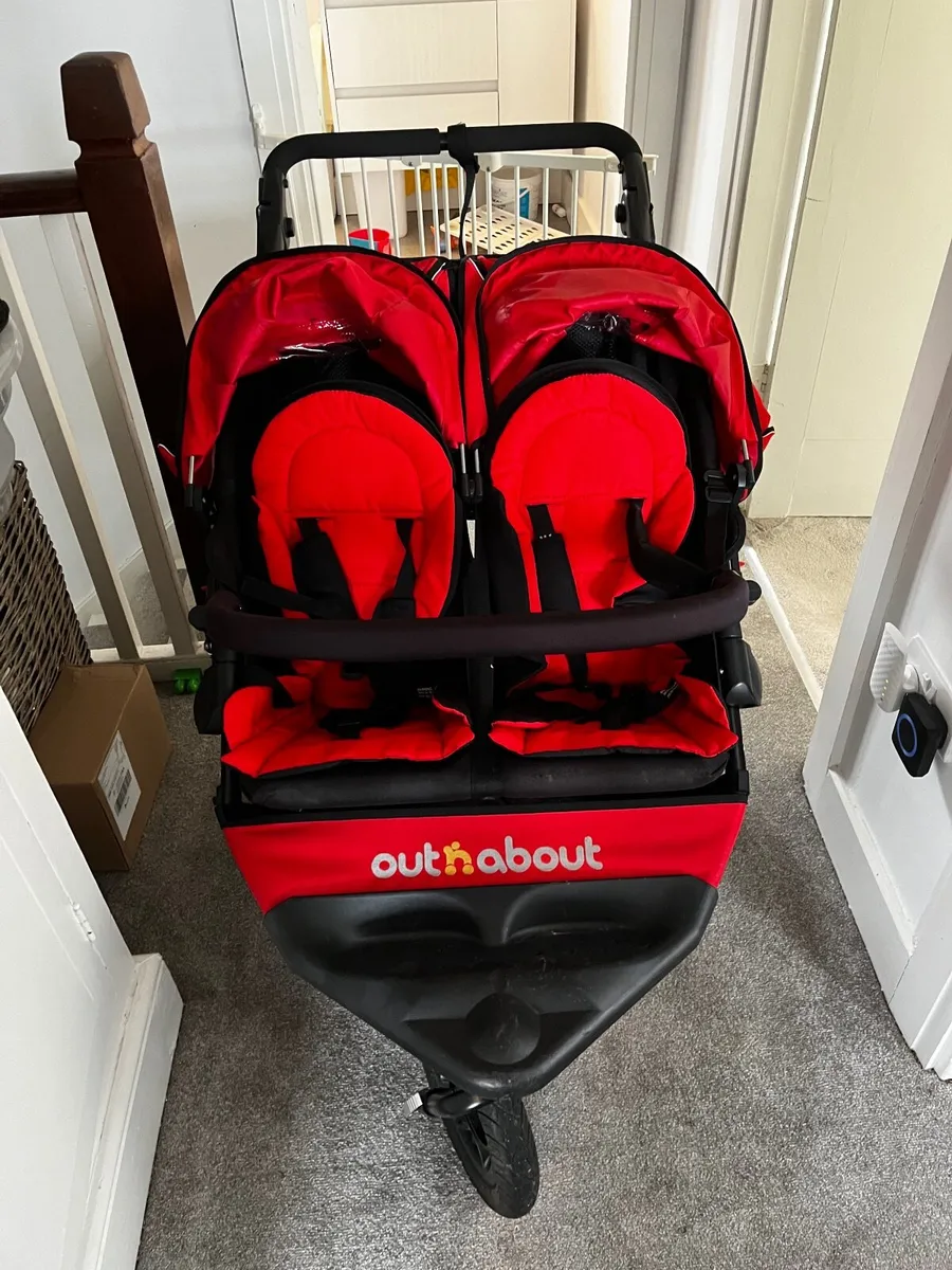 Out n about double buggy for sale in Co. Cork for 400 on DoneDeal