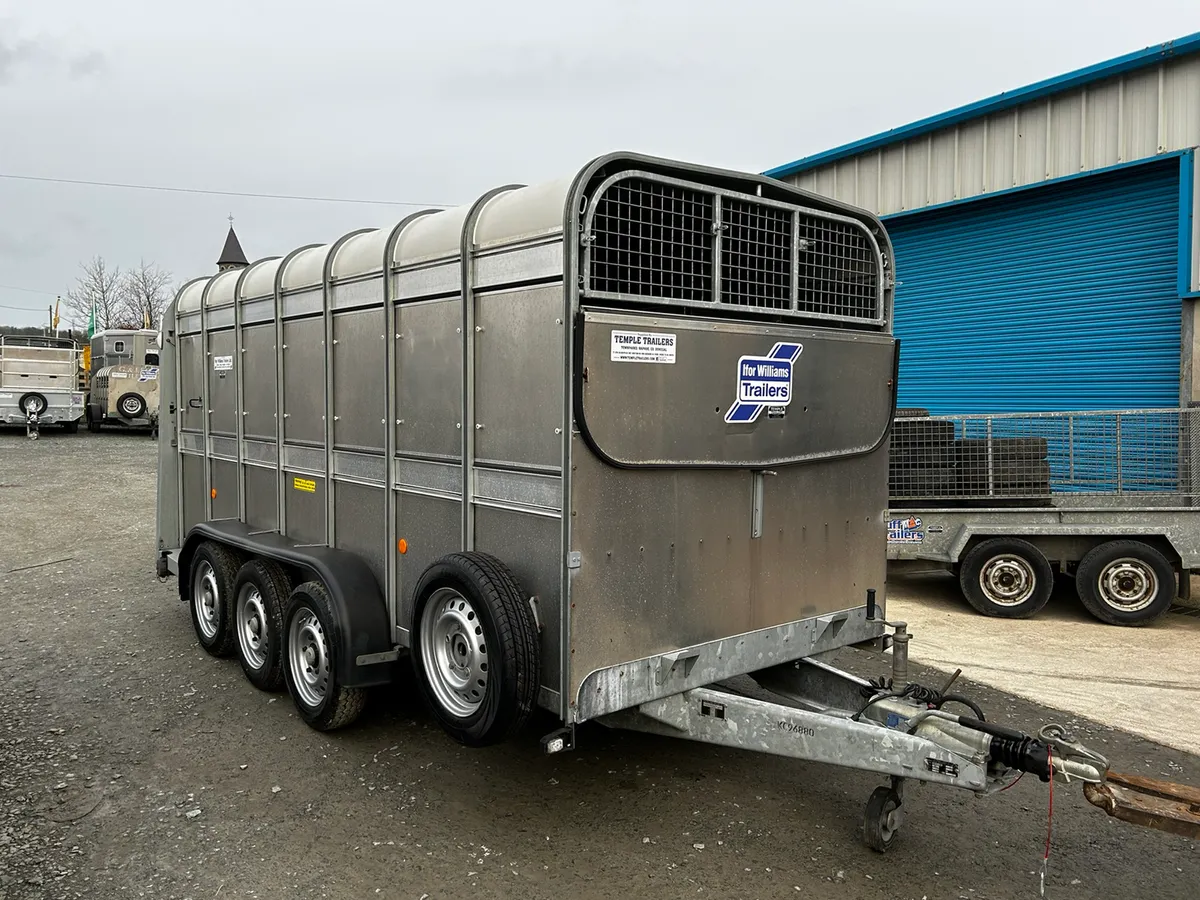Ifor Williams 14x6 Livestock Trailer - Image 1