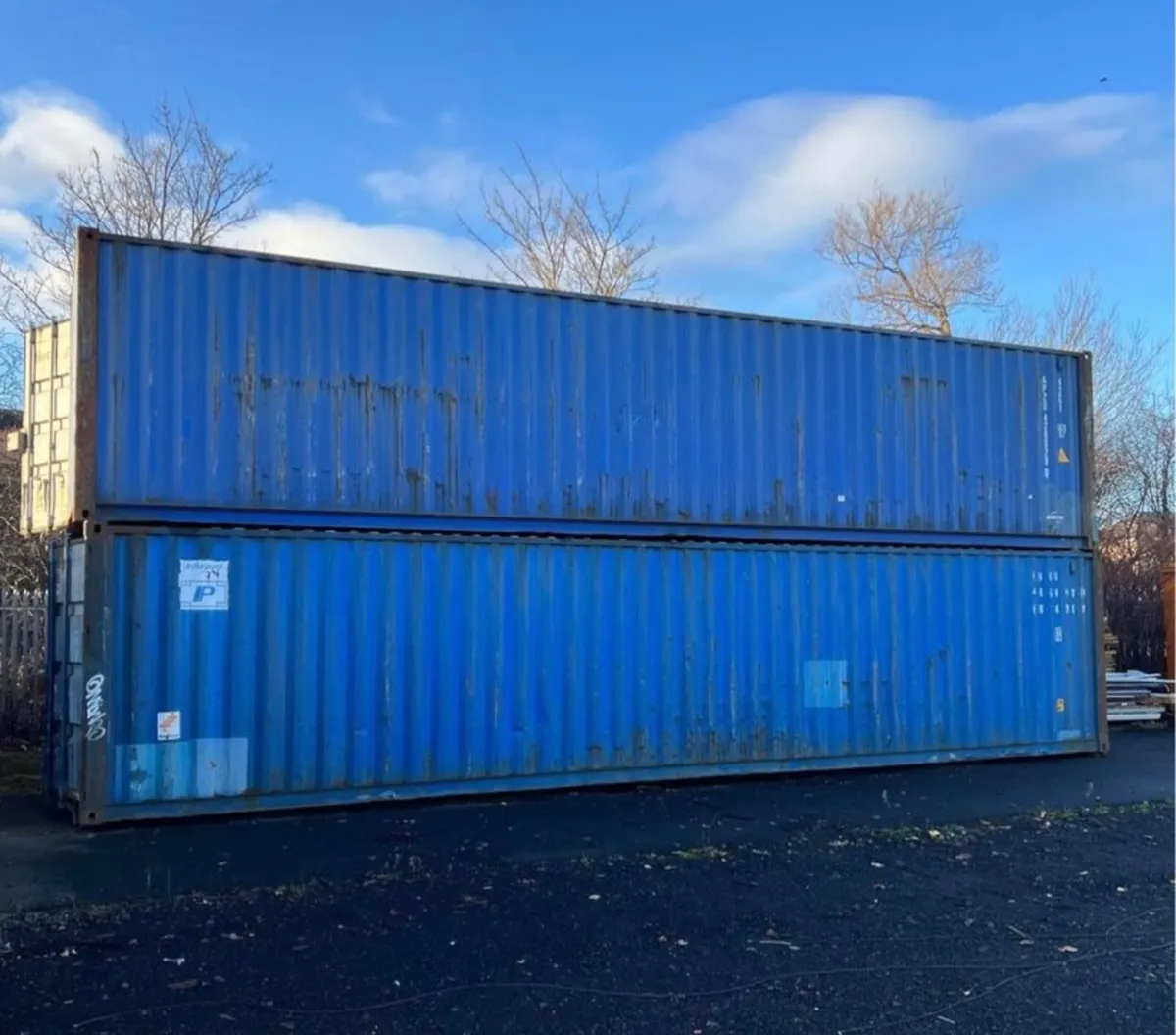 40ft shipping container 1 left Reduced to clear