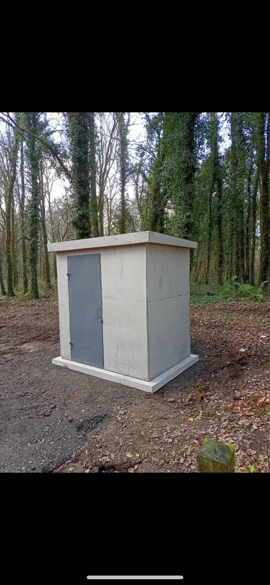 Precast concrete pump house - Image 1