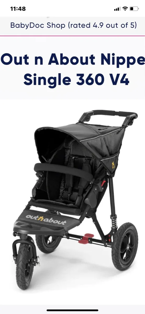 Out and about buggy best sale done deal