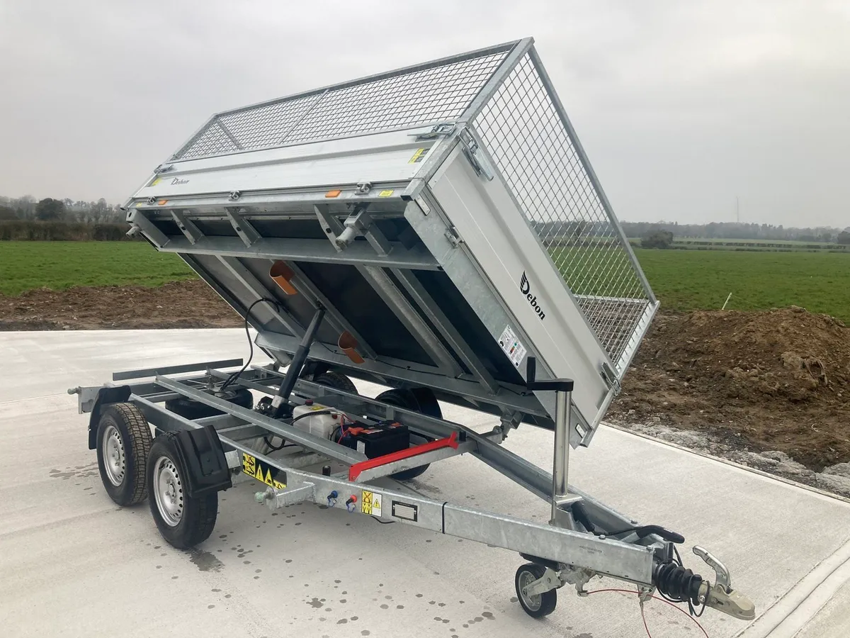 Debon electric tipping trailer