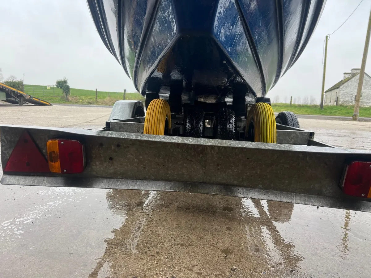 Lake flat bottom boat 20ft long with 2 engines for sale in Co. Westmeath for €3,750 on DoneDeal