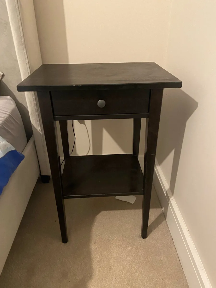 Ikea bedside table for sale in Co. Wicklow for 40 on DoneDeal