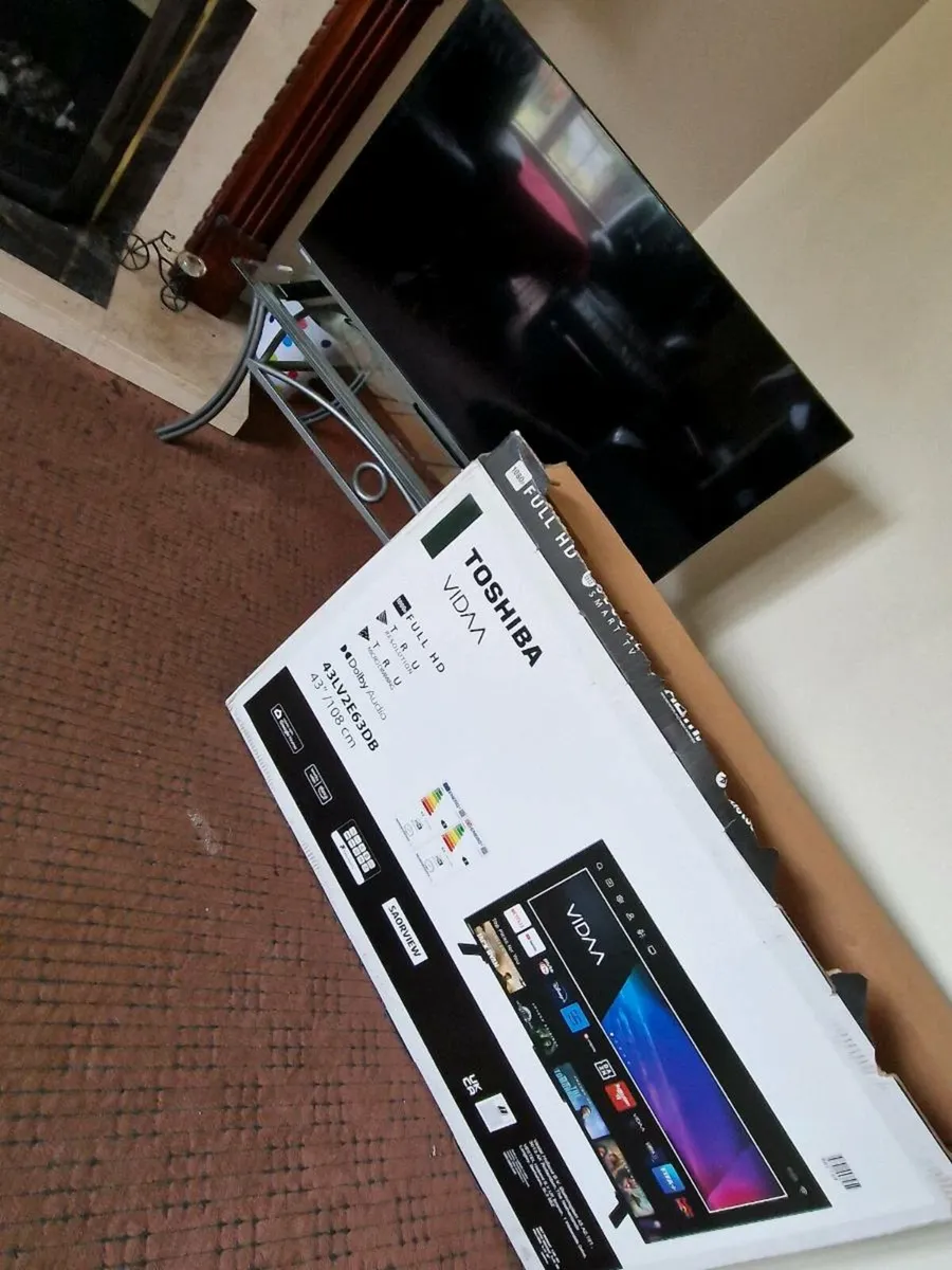 43 inch toshiba tv no remote for sale in Co. Donegal for €280 on DoneDeal