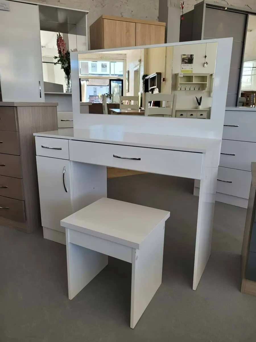 Gloss Bedroom Furniture All Assembled for sale in Co. Wicklow for €729