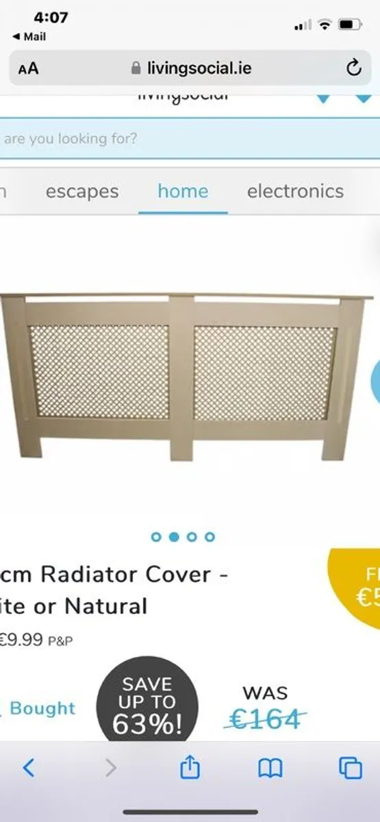 Radiator cover - Image 1