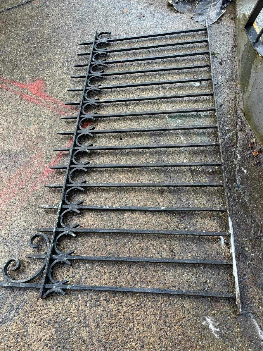 Wrought iron railing /gate - Image 1