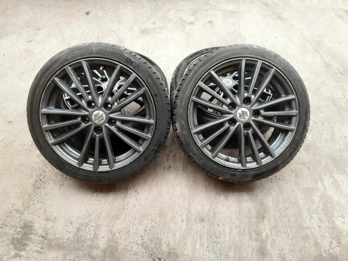 17inch Genuine Alloy wheels 5x114.3 - Image 1