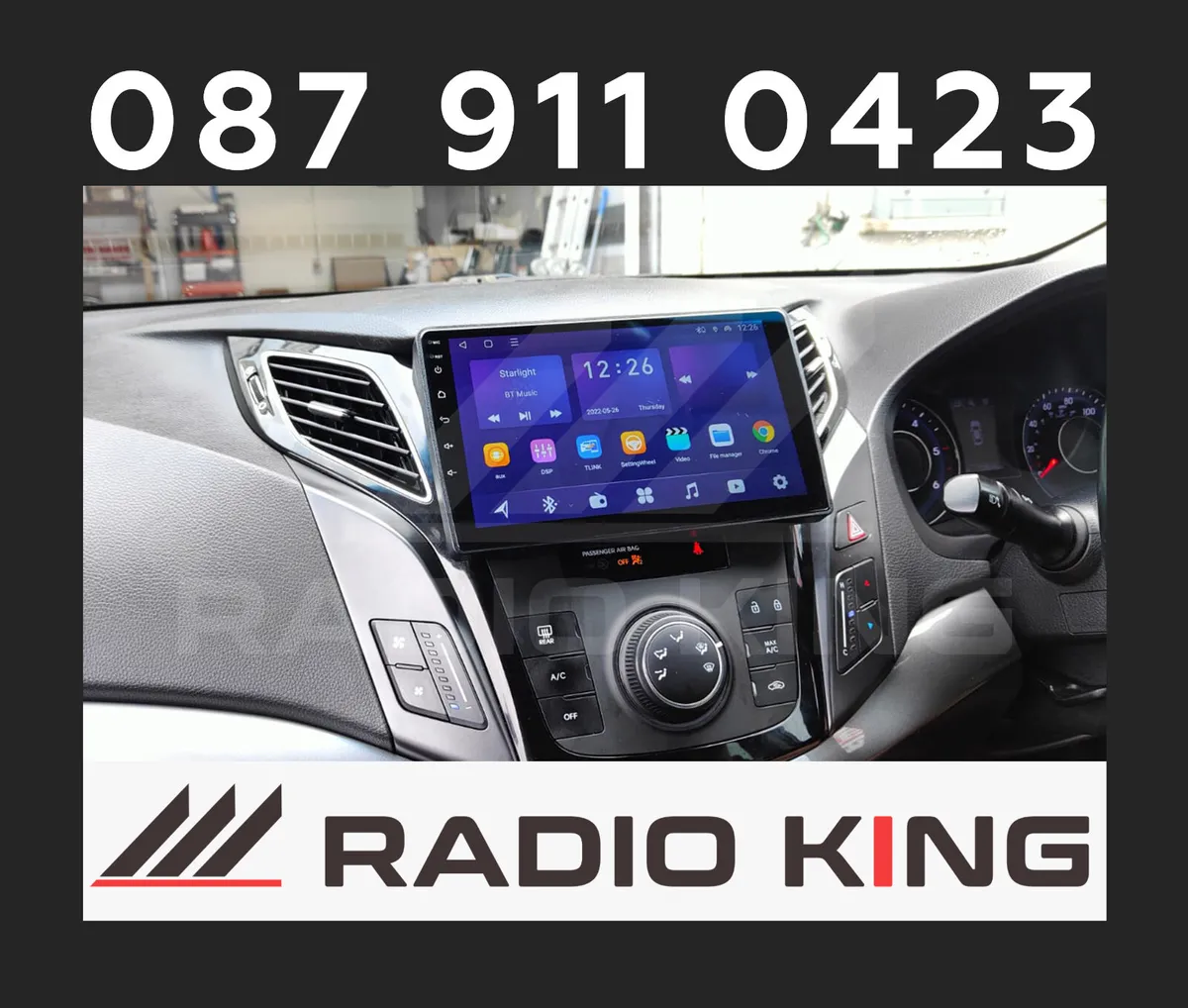 PREMIUM CARPLAY HYUNDAI i40 ANDROID AUTO STEREO - Image 2