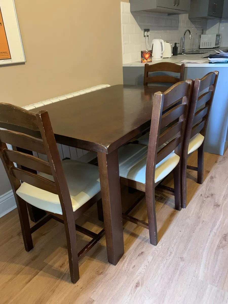 Done deal dining 2025 table and chairs