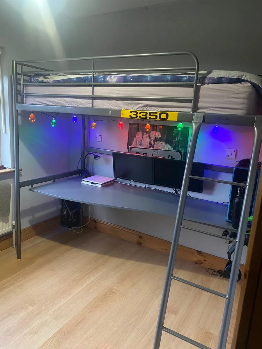 Bed single/loft/bunk - Image 1