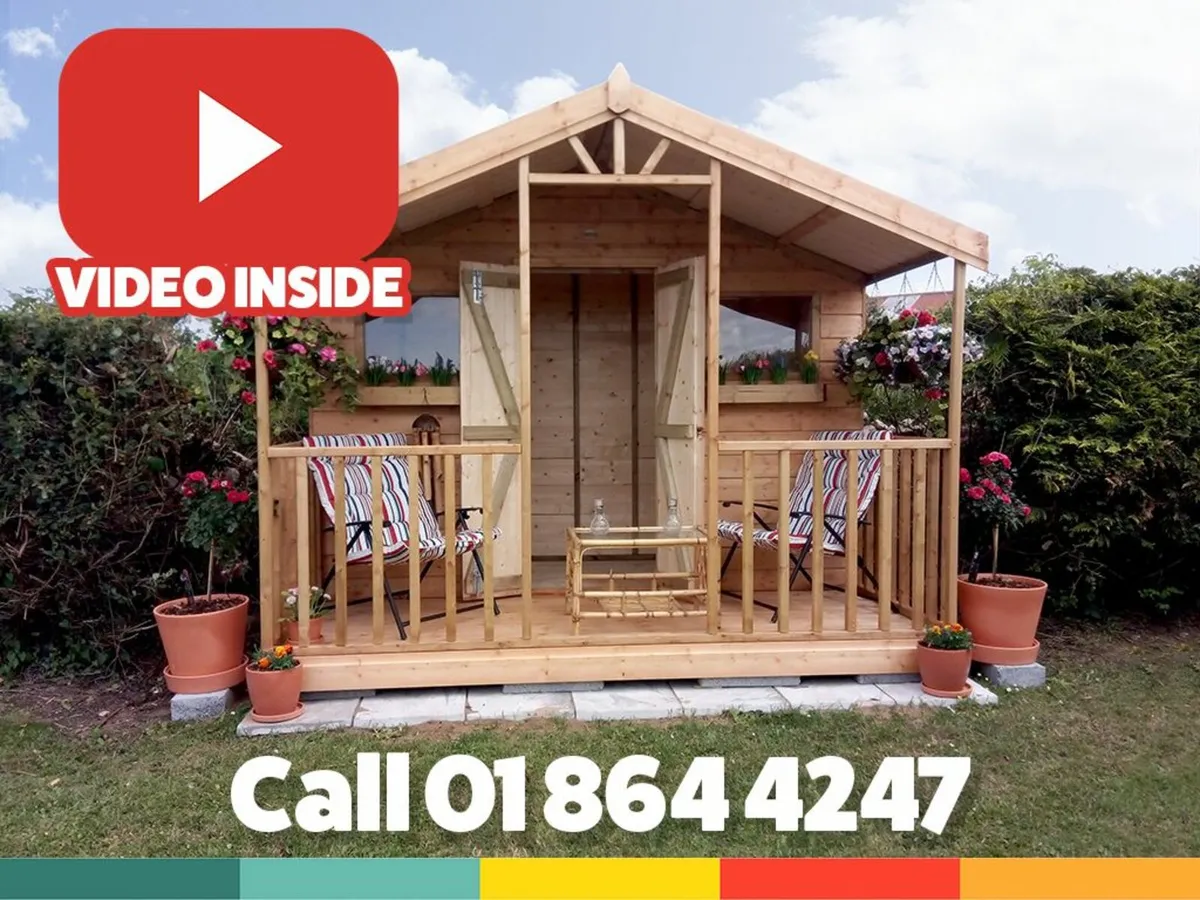 Wooden Chalet Sheds