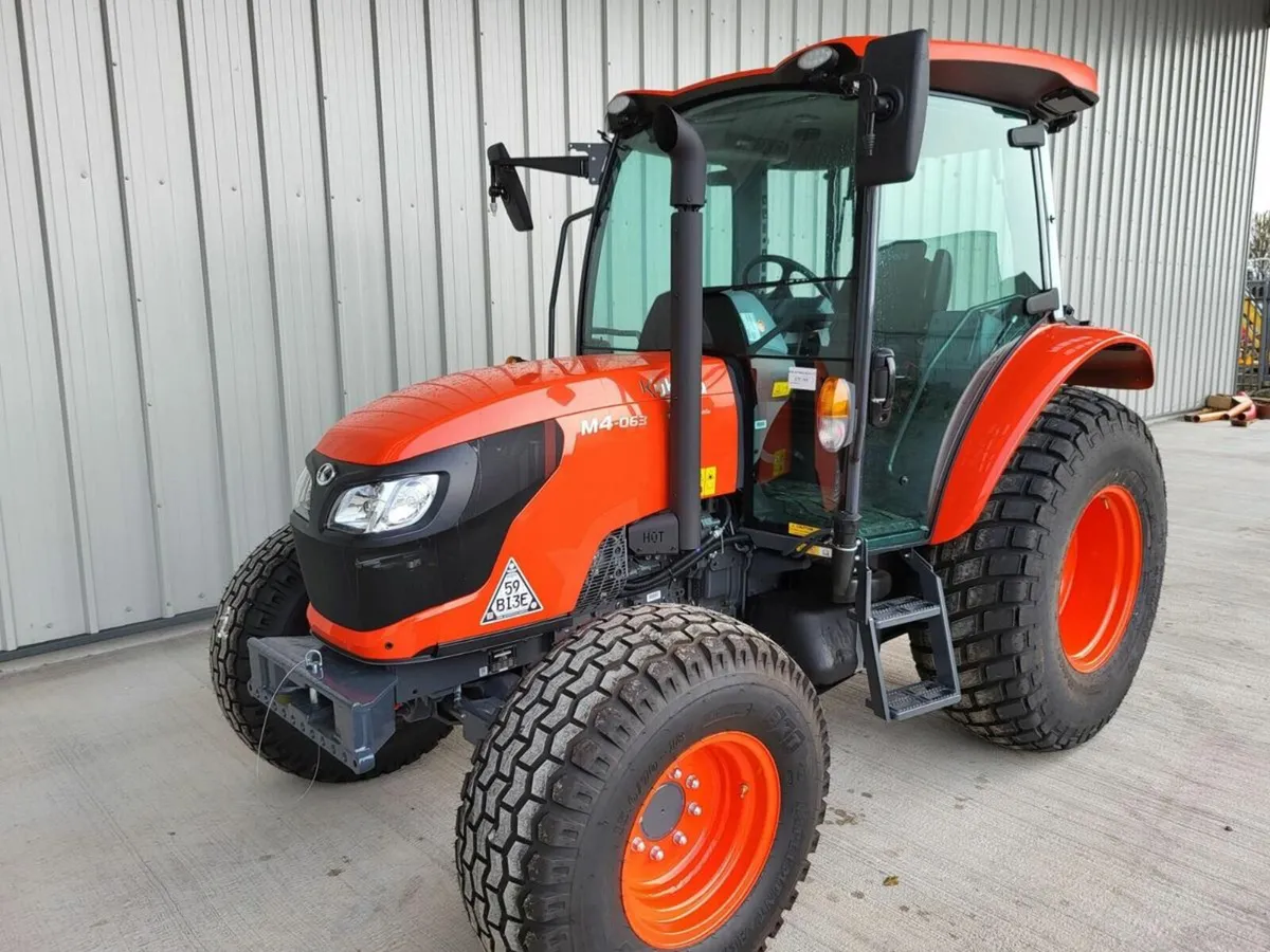 New Kubota M4063 Tractor - Image 2