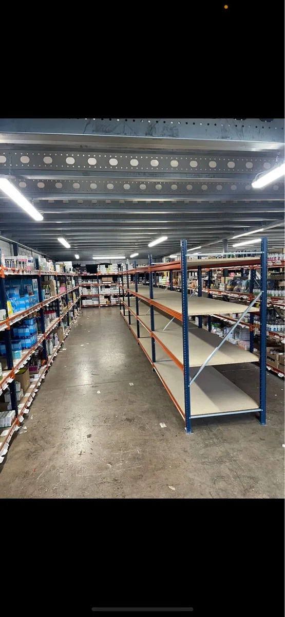 Mecalux Longspan Shelving for sale in Co. Cork for €200 on DoneDeal