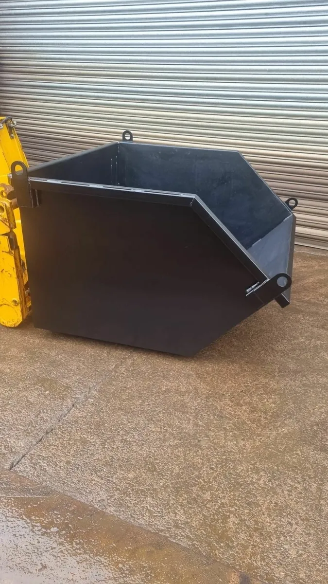 Manitou 5ft Direct Mounted Skip, Skips,Telehandler - Image 2