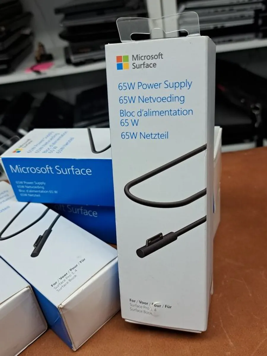 Microsoft Surface 65W Power Supply Model 1706 Pro 3 4 5 Surface Book 2 - Image 1