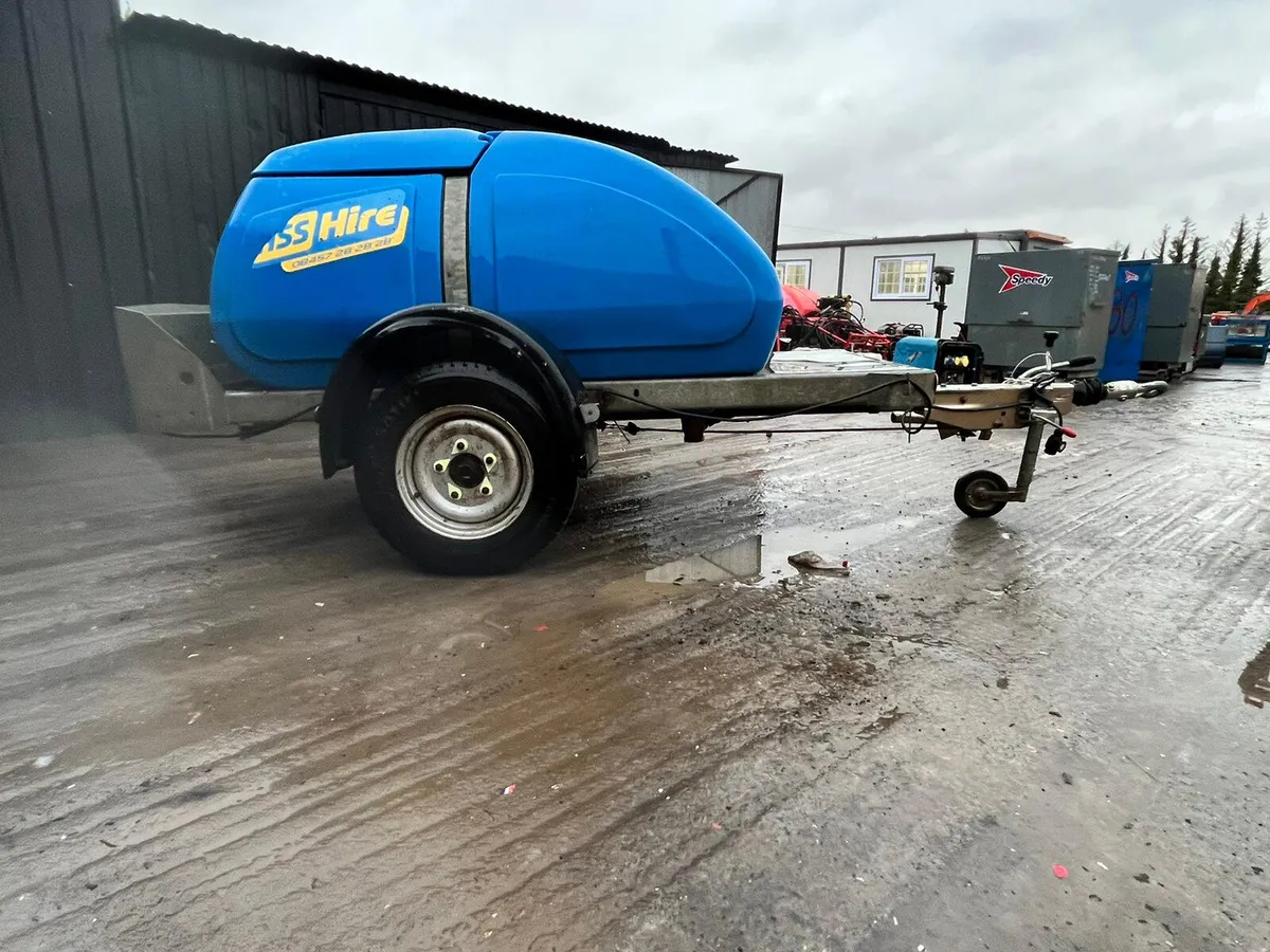 1000L Single Axle Water Bowser - Image 2