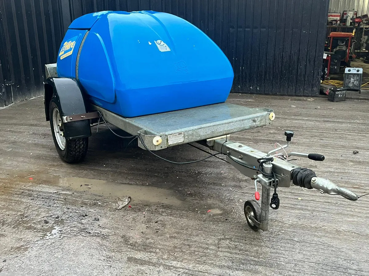 1000L Single Axle Water Bowser - Image 3