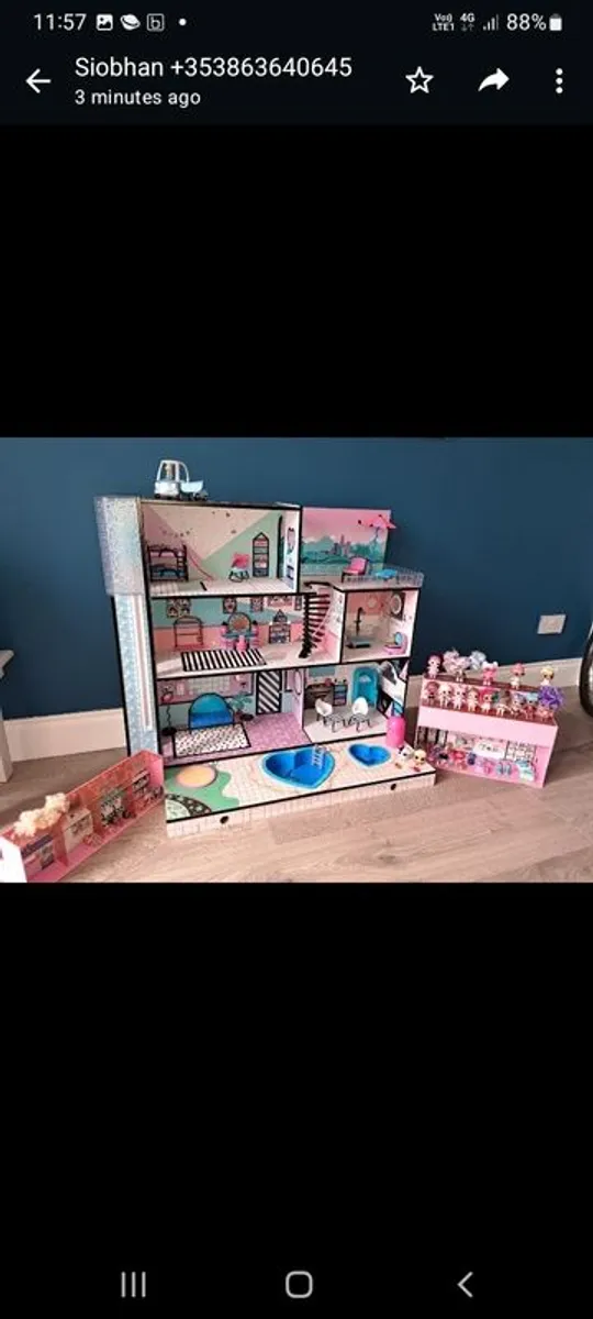 Lol Collection Dolls House For Girl's