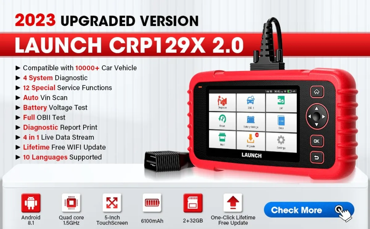 Launch CRP129X v2.0 Diagnostic Tool, Code Reader - Image 2