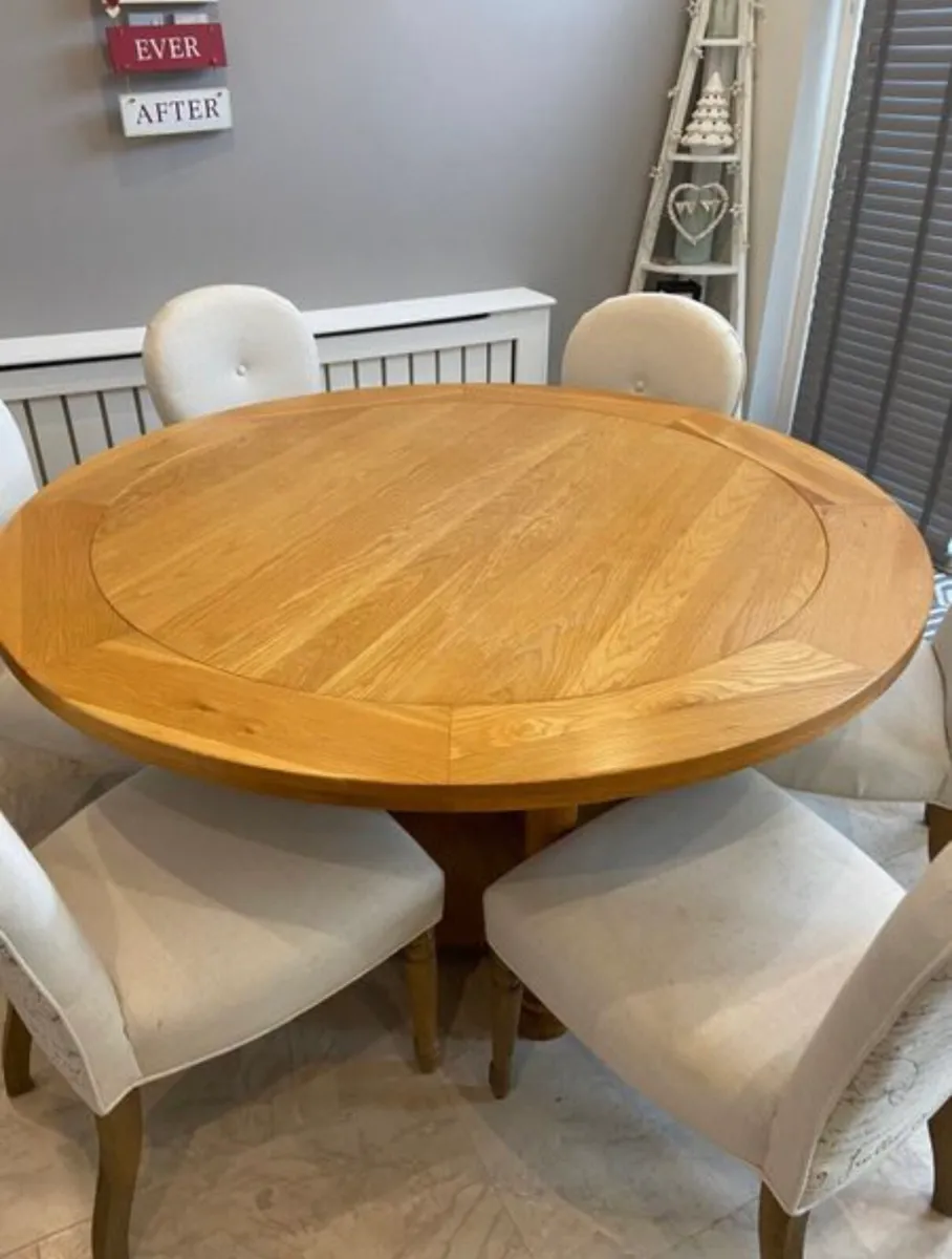 Small cream dining store table and chairs