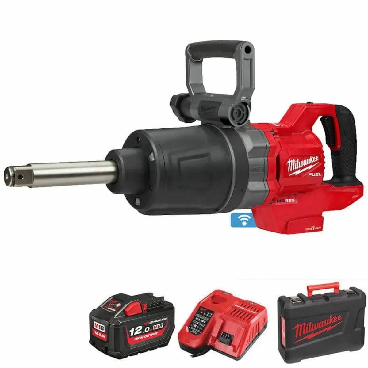 MILWAUKEE 1" DRIVE D HANDLE IMPACT WRENCH(1X12AH)