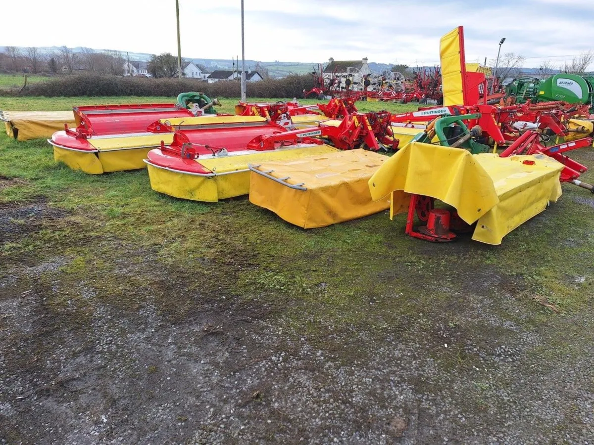 S/H DISC MOWERS POTTINGER,LELY,MALONE - Image 1