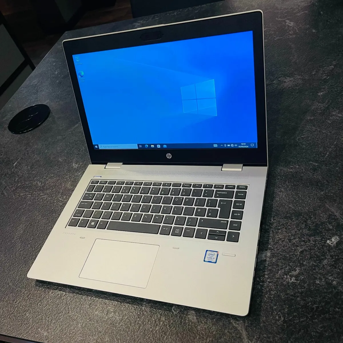 HP 14″ ProBook 640 G4 Laptop i5-7300U, 8GB DDR4 - Image 1