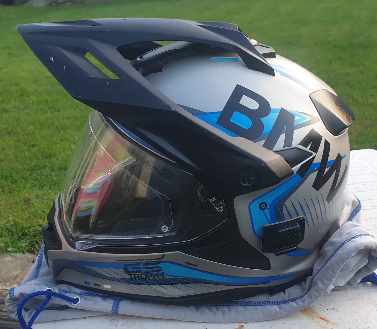 Bmw gs trophy helmet deals for sale