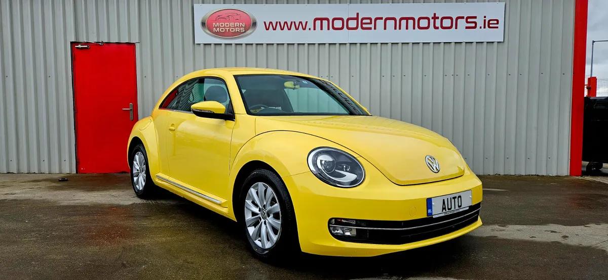 2013 Volkswagen Beetle 1.2 auto dsg low kms yellow