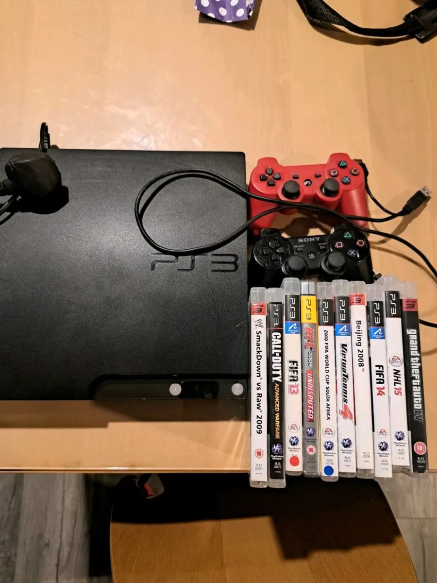 Modded ps3 on sale with games