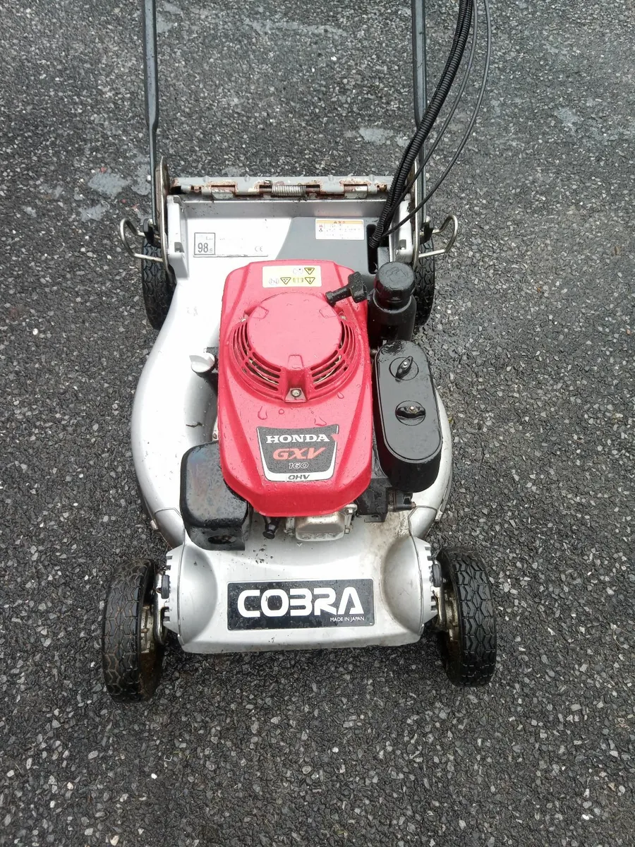 Honda gxv160 kazz cobra lawnmower - Image 1