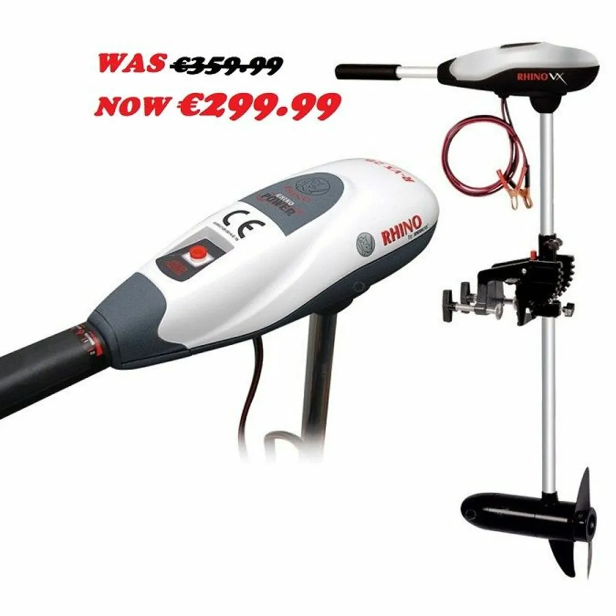 Rhino VX 54LB Electric Outboard Motors 12v for sale in Co. Cavan for €