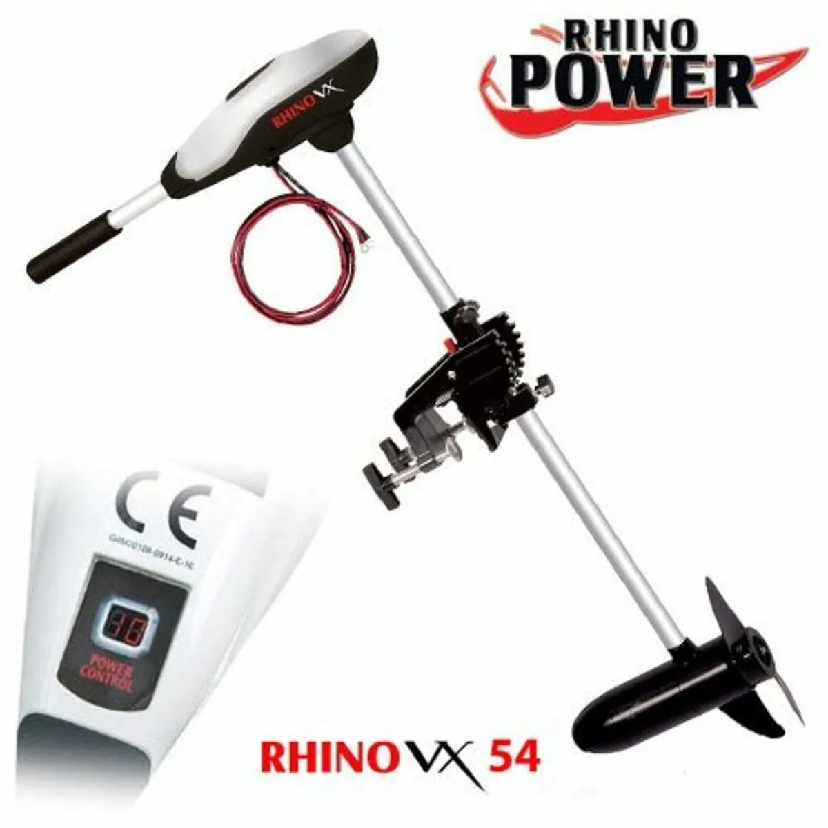 Rhino VX 54LB Electric Outboard Motors 12v for sale in Co. Cavan for €