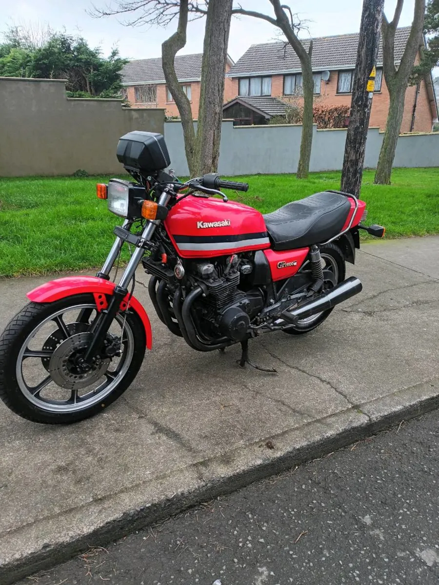 Kawasaki GPZ 1100 B1 RARE 1981 - Image 2