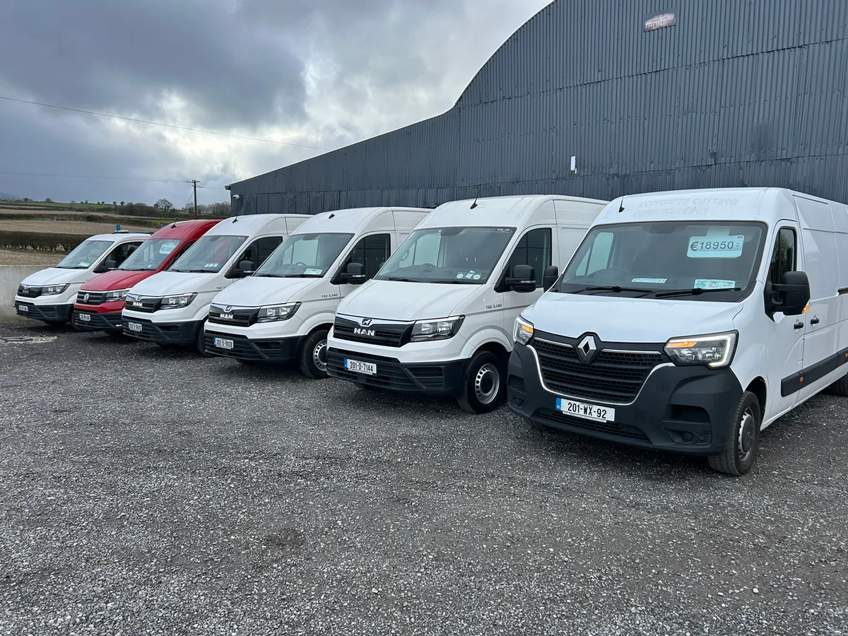 Large vans in stock @ Fenlon Car Sales LTD - Image 1