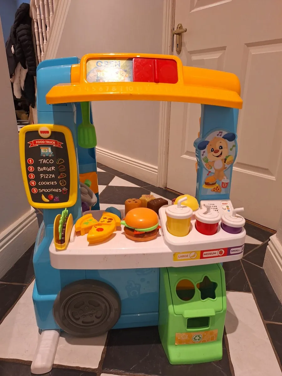 Fisher price laugh n learn best sale food truck