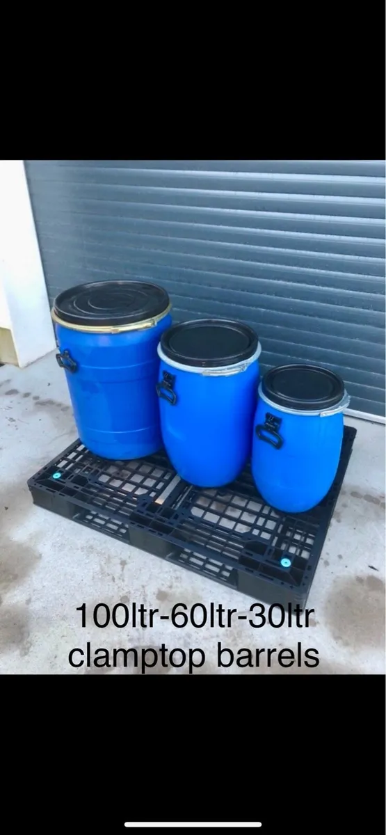 Barrels,buckets,drums & pallets