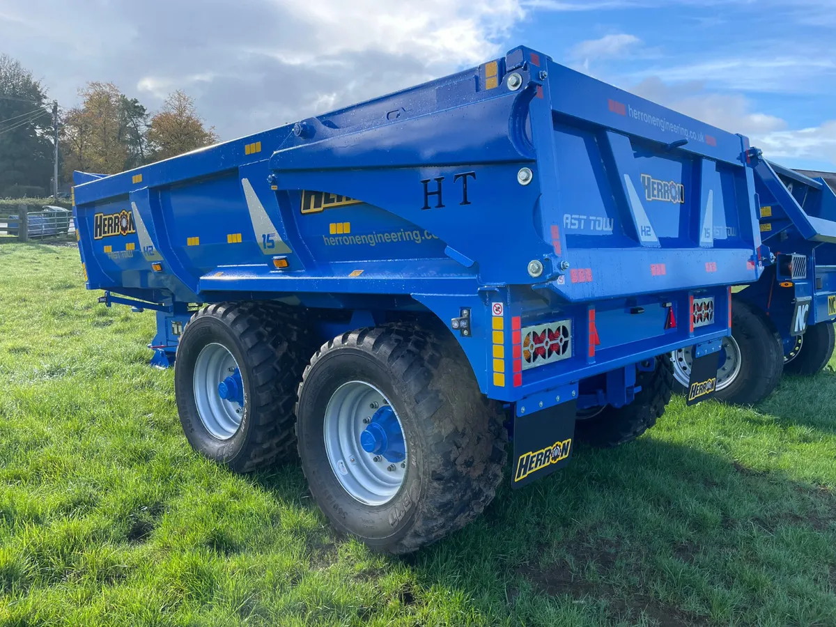 Herron H2 Fast Tow 15T Dump Trailer