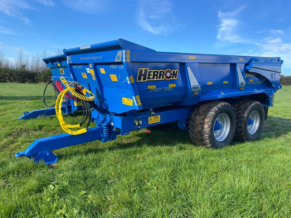 Herron H2 Fast Tow 15T Dump Trailer - Image 3