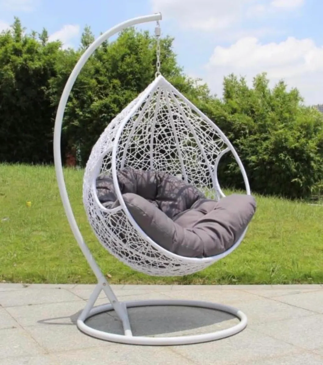 EGG RATTAN SWING CHAIR - NATIONWIDE DELIVERY - Image 1