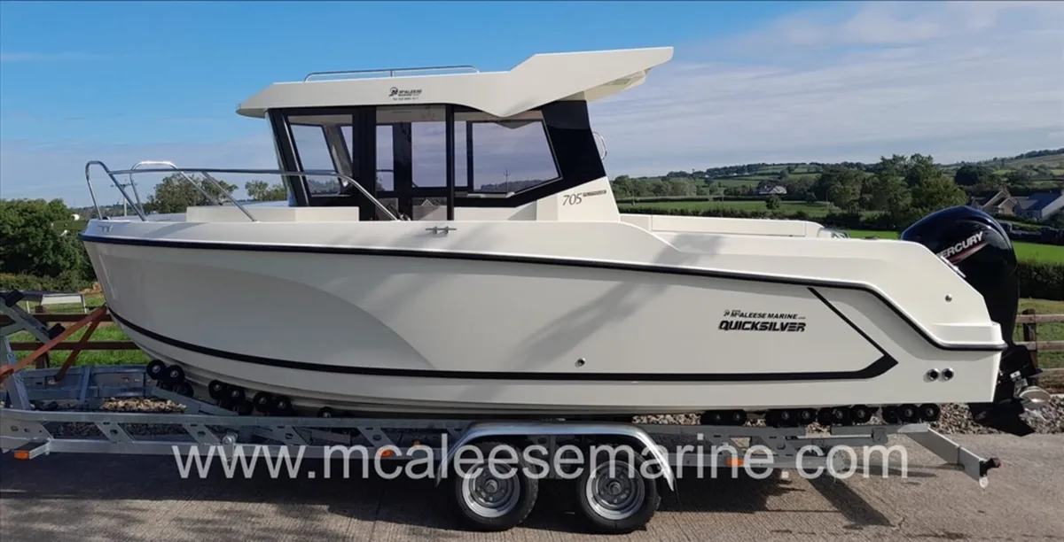 👉New Quicksilver 705 Pilothouse & Trailer - Image 2