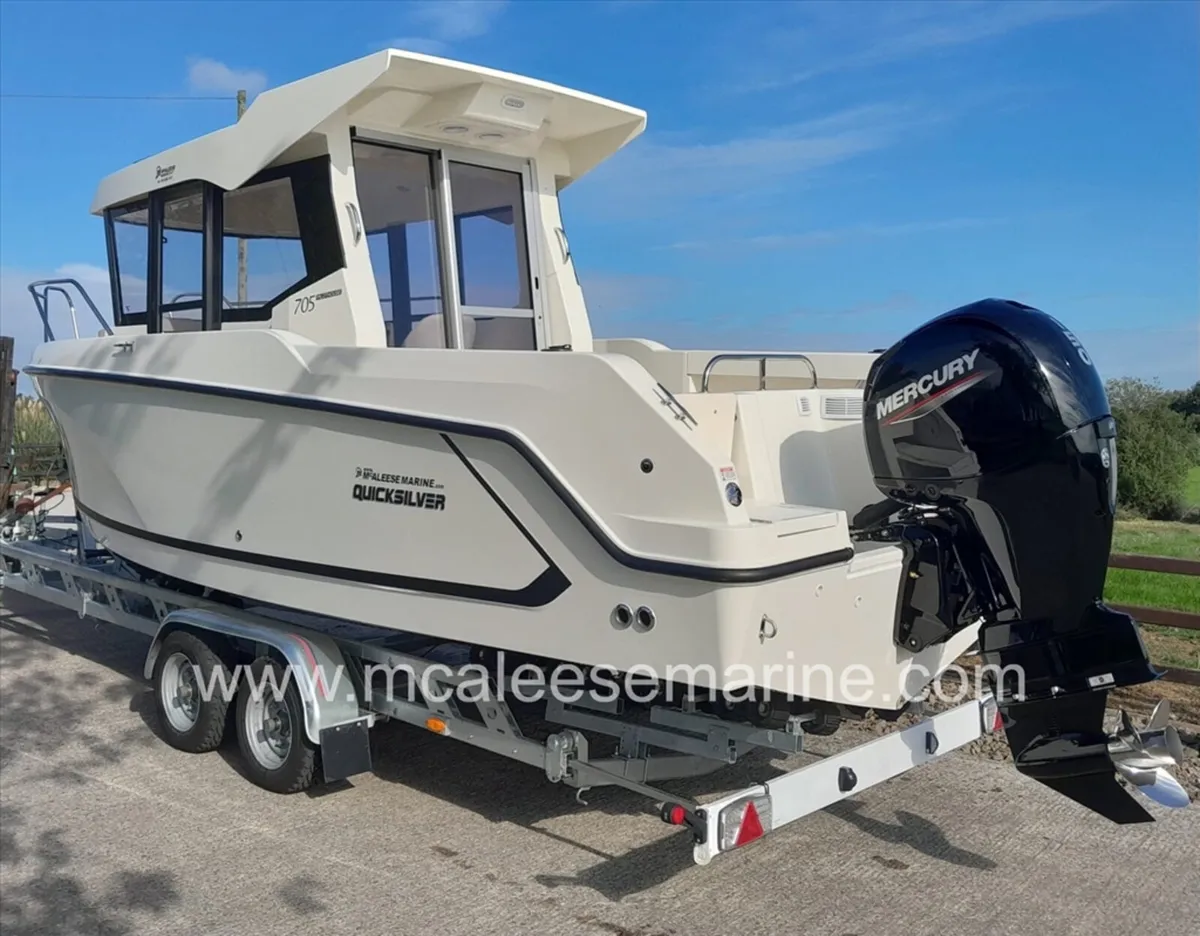 👉New Quicksilver 705 Pilothouse & Trailer - Image 4